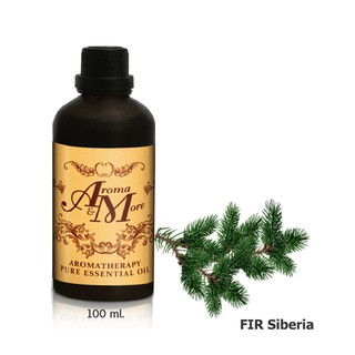 Aroma&amp;More  FIR Siberia Essential Oil 100% น้ำมันหอมระเหยเฟอร์ 100% ,(สน ไซบีเรีย) SIBERIA  100ML