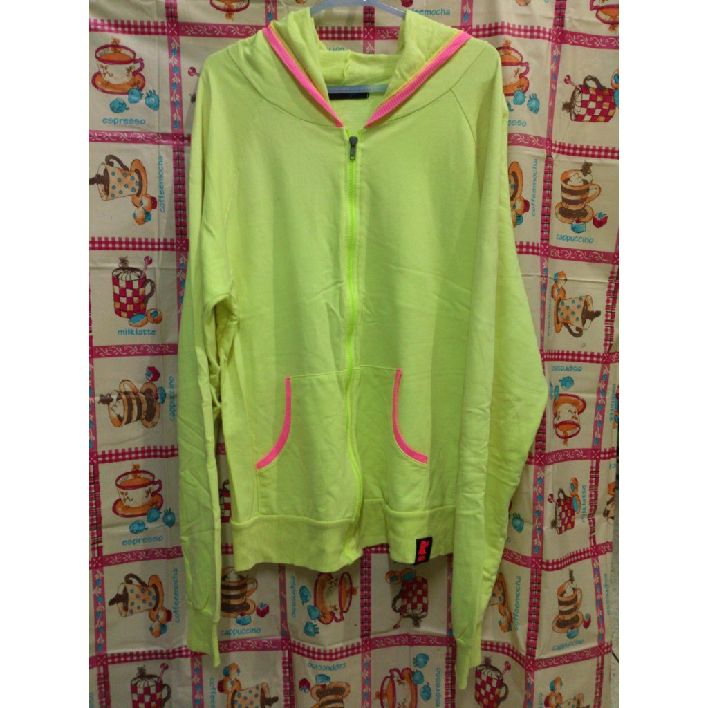 import🌸hoodie ใหญ่ สีเขียว มือสอง 🌟