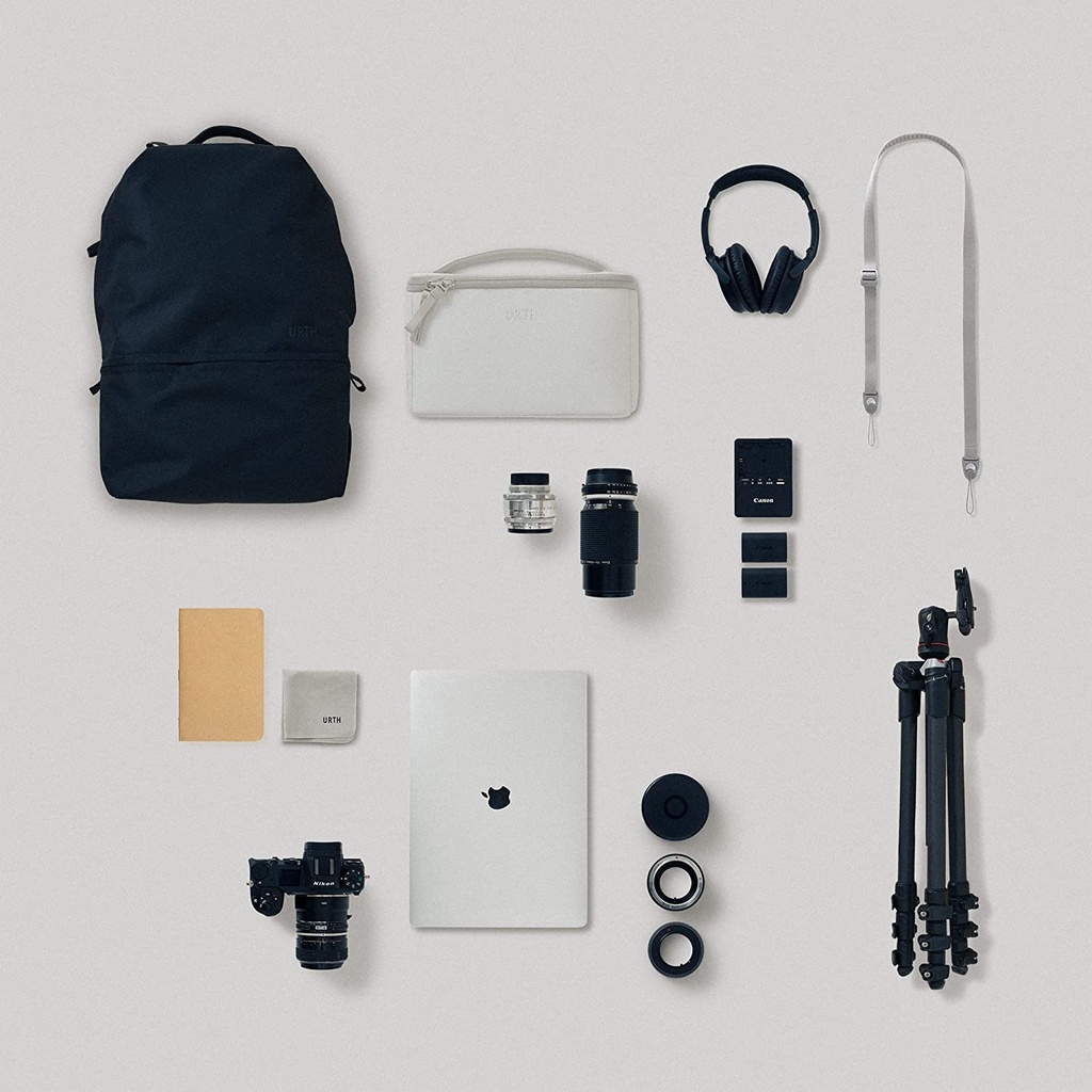 URTH Arkose 20L Backpack + Camera Insert (Black/Ash Grey/Beige) Weatherproof สินค้าประกันศูนย์ไทย [UBBKPCCB20A]