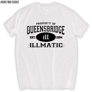 Gildan เสื้อยืดผ้าฝ้าย 100% พิมพ์ลาย Boutique Selection Allover Illmatic Queensbridge Nas สไตล์ฮิปฮอป คลาสสิก สําหรับผู้