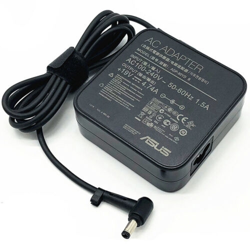 แล็ปท็อปชาร์จ Asus สายใหม่ 19V 4.74A 5.5*2.5 มม. อะแดปเตอร์ AC Power A555Q U31S F80 F81 A43S pxb9 5.