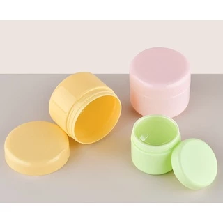 กระปุกครีม PP สีหวาน กระปุกใส่ครีม ขนาด 10, 20, 30, 50, 100กรัม