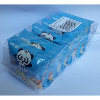 MEIJI HELLO PANDA MILK เมจิฮัลโหลแพนด้า รสนม ขนาด 12กรัม ยกแพ็ค 12ซอง