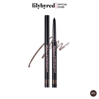 LILYBYRED STARRY EYES AM9 TO PM9 SLIM GEL EYELINER 0.14g. #02Matte Brown ( อายไลน์เนอร์ )