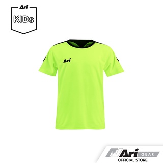 ARI KIDS VICTORY TEAMWEAR JERSEY - HILIGHTER YELLOW/HILIGHTER YELLOW/BLACK เสื้อฟุตบอลเด็ก อาริ วิคตอรี่ สีเหลือง