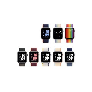 สายผ้าไนล่อน ใช้สำหรับ Appl.e watch series 7/6/5/4/3/2/1 ขนาด 38/40/41mm 42/44/45mm สาย Appl.e watch