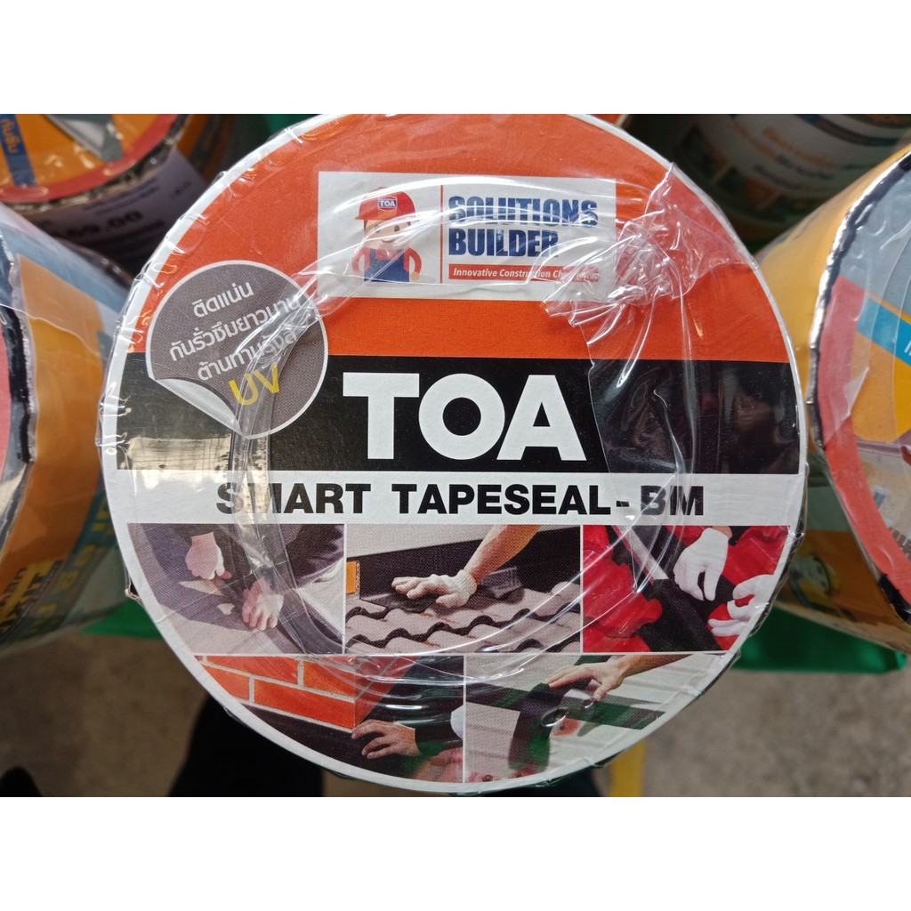 เทปปิดรอยต่อ TOAเทปซีลบีเอ็มรุ่น SMART TAPESEAL-BM 10cm.x3เมตร