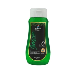 ไซรัปหญ้าหวานสูตร KETO กลิ่นครีมโซดา ตราสีสรร ขนาด 320 ml.