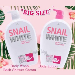 AR SNAIL WHITE GLUTA HEATHY BODY LOTION AND WASH