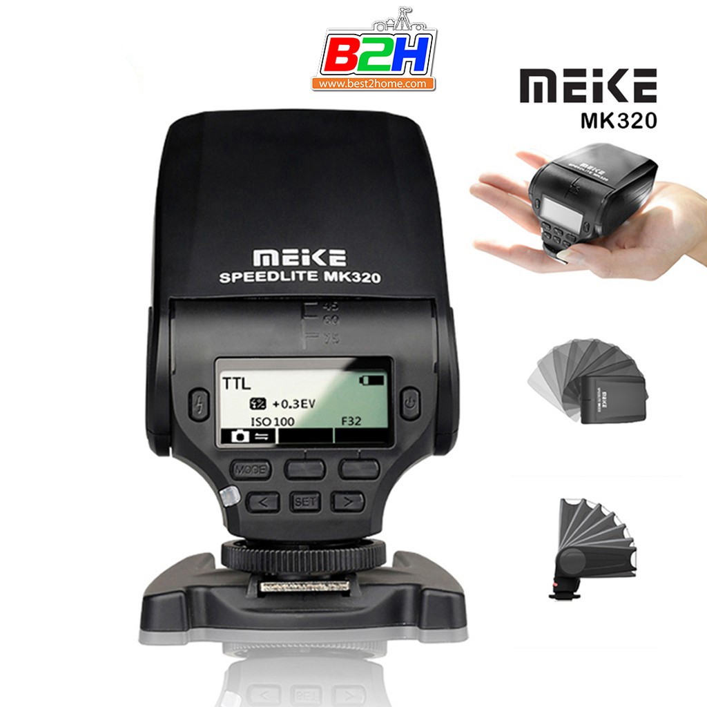 Meike Flash MK-320 for mirrorless รับประกัน 1 ปี