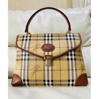 burberry london kelly bag vintage size12”