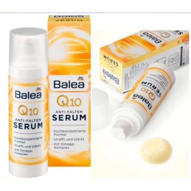Balea Q10 Anti-Falten Serum เซรัมQ10 ลดริ้วรอยสาววัย30+