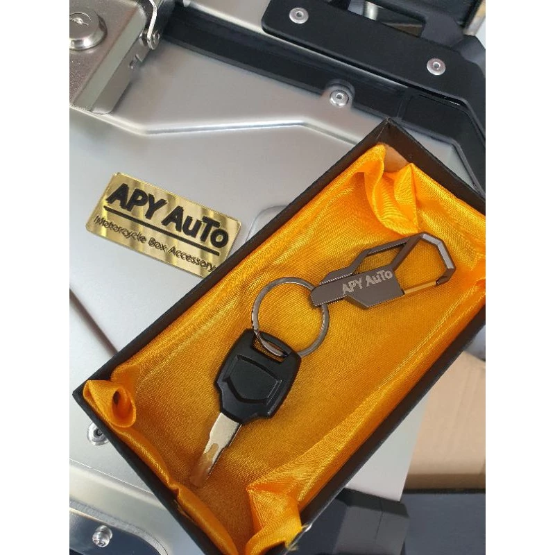 ของแถมเพียบ กล่องอลูมิเนียมแท้ APY AuTo รับประกัน 1 ปี มีสายรั้งฝาให้ทุกใบ ติดรถมอไซค์ Aluminium Box Premium แบบปลดเร็ว thumbnail 5