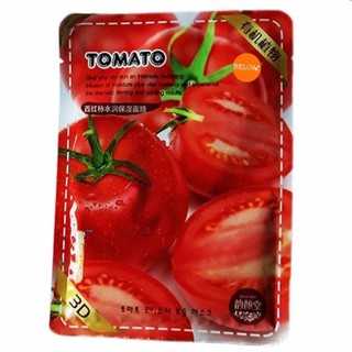 3D East Skin Tomato มาร์คหน้า สูตรมะเขือเทศ ลดปัญหาสิว แพ้แดด เซ็ทสุดคุ้ม(10แพ็ค/กล่อง)