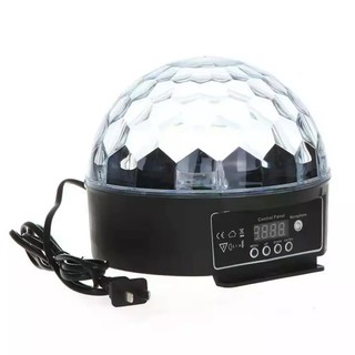 FS(เอฟเอส)ไฟปาร์ตี้ ตามจังหวะ ไฟดิสโก้ Disco light ไฟเทค LED Party Light รุ่นมีรีโมท