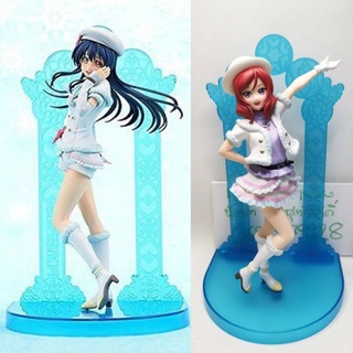 (แท้/มือหนึ่ง/มือสอง/อะไหล่) Sega Love Live!: Sonoda Umi ,Maki Nishikino SPM Super Premium Figure "Snow halation"