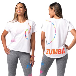 Zumba Wear Scoop Hem Top (เสื้อออกกำลังกายซุมบ้า)