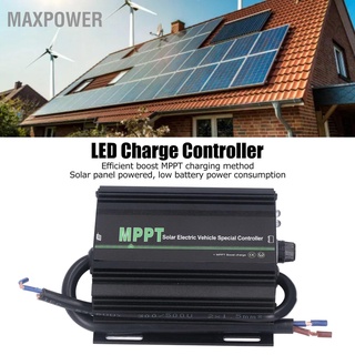 Maxpower ตัวควบคุมการเก็บประจุพลังงานแสงอาทิตย์ Jn‐Evs ตัวควบคุมแรงดันไฟฟ้า Mppt พร้อมไฟแสดงสถานะ Led