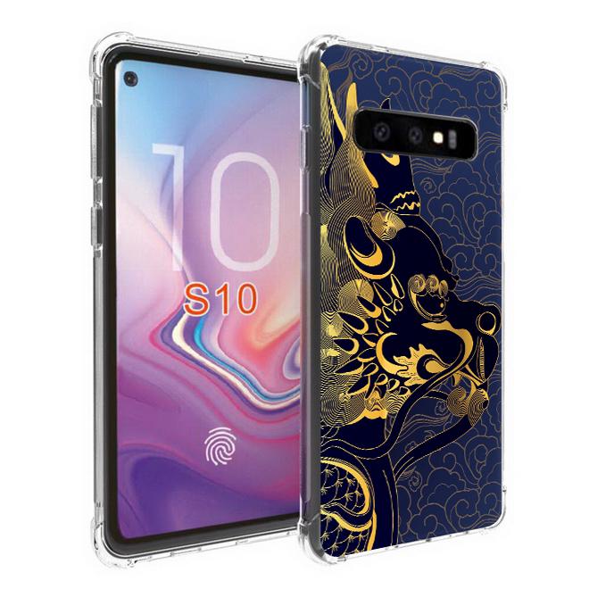 เคส สำหรับ Samsung Galaxy S10 Forbidden City Series 3D Anti-Shock Protection TPU Case [FC001]