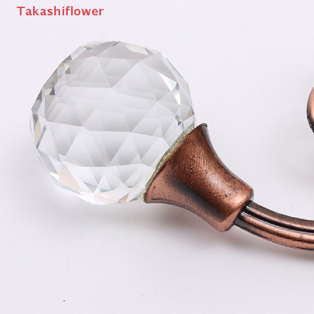 แนะนำ ผ้าม่าน (Takashiflower) ตะขอโลหะคริสตัล สําหรับแขวนผ้าม่าน 2 ชิ้น ราคาพิเศษ มีเก็บเงินปลายทาง