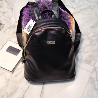 KEEP LEATHER ZIP BACKPACK แท้!!