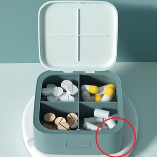ML-161 ⚡พร้อมส่งในไทย⚡ กล่องใส่ยา ตลับใส่ยา ตลับใส่ยาพกพา กล่องเก็บยาขนาดเล็ก กล่องยาพลาสติก