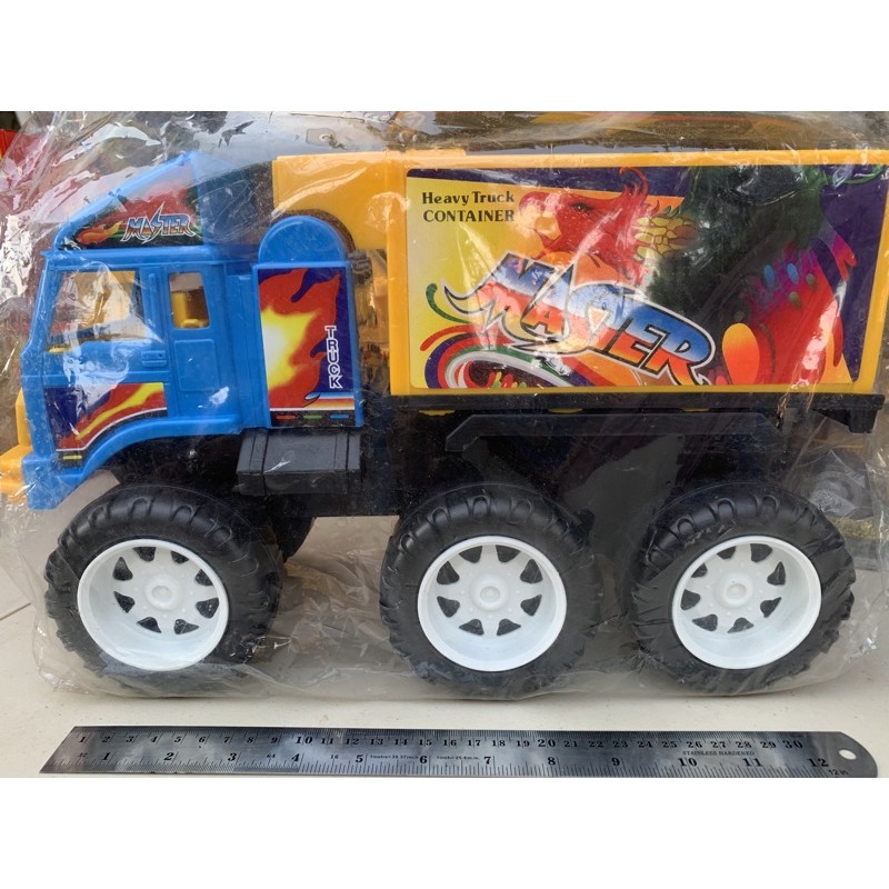 รถบรรทุกคอนเทนเนอร์ของเล่น พร้อมส่ง Heavy Truck Container Toy