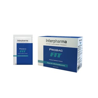 8485 interpharma probac fit (โปรแบค ฟิต) 30ซอง exp.8/23