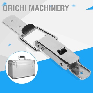 Orichi Machinery Cabinet Hasp Latch Catch Buckle Self-Locking Stainless Steel for Case Box Trunk Door