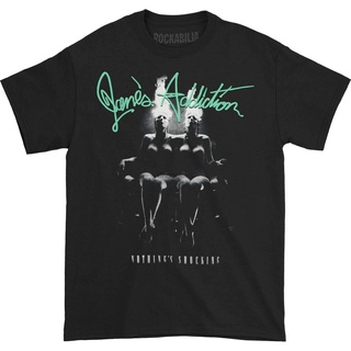 【Chic Tops】gildan เสื้อยืด ผ้าฝ้าย 100% พิมพ์ลาย Band Merch Janes Addiction Nothings Shocking สําหรับผู้ชายS-5XL