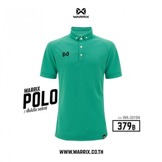 WARRIX SPORT เสื้อโปโลแขนสั้น WA-3315N (CC เทอควอยซ์)