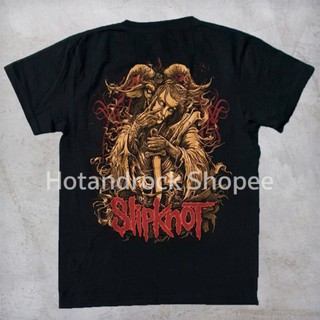 เสื้อยืดผ้าฝ้ายพิมพ์ลายขายดี better&lt;better&gt;เสื้อยืดวงร็อค Slipknot OVP 02 HOTANDROCK ce3G