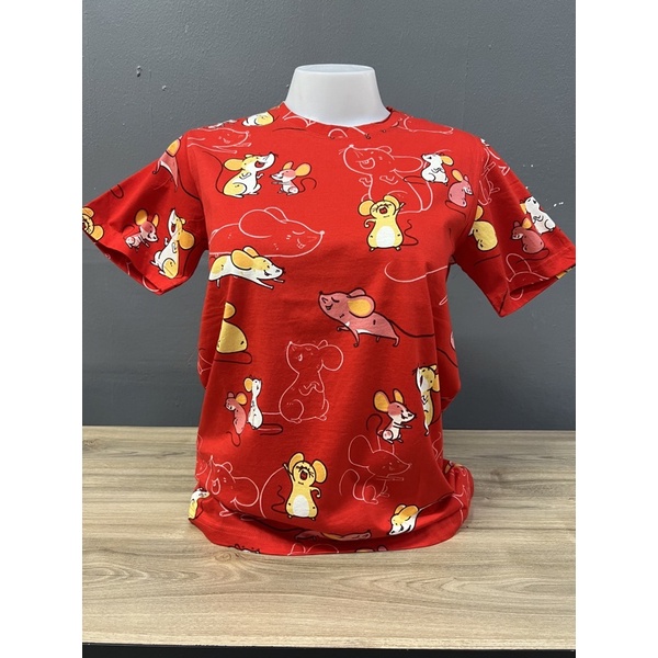 แตงโม(Tangmo)แฟชั่น เสื้อยึดคอกลม