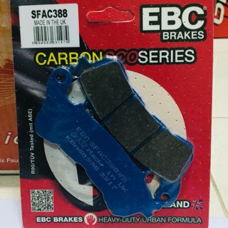 ผ้าเบรคหน้า EBC สำหรับใส่รถForza300 (รุ่นแรก) CBR250 ABS