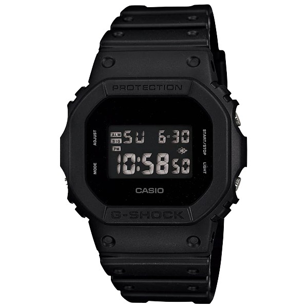 Casio G-Shock รุ่นสีพิเศษ นาฬิกาข้อมือสุภาพบุรุษ รุ่น DW-5600BB-1 (สีดำ) ของแท้ ประกันร้าน 1 ปี