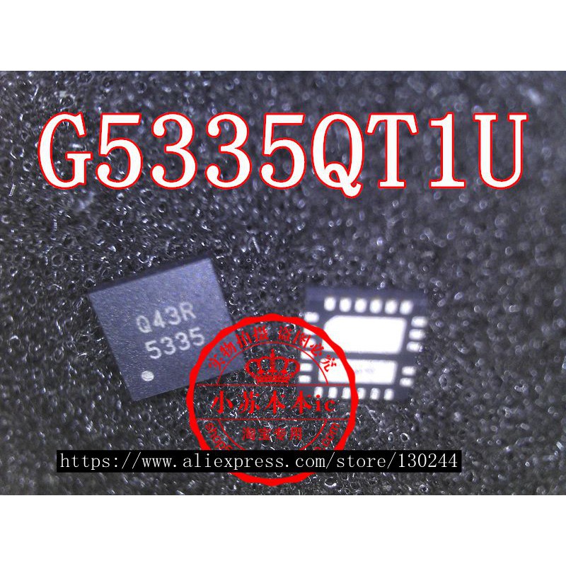 G5335QT1U G5335Q G5335 Q G 5335Q G 5335 Q43R Q43 R Q 43R Q 43 R 10 A Synchronous Buck Converter Cont