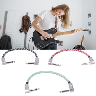 Watching You 3Pcs Guitar Effect Pedal Cables Connector Music Instrument Accessories 32 X 1.5 0.47cm