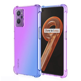 Realme C55 C35 9i 9 Pro ไล่ระดับสี ใส TPU เคสซิลิโคนนิ่ม ป้องกันการตก เคสโทรศัพท์มือถือ