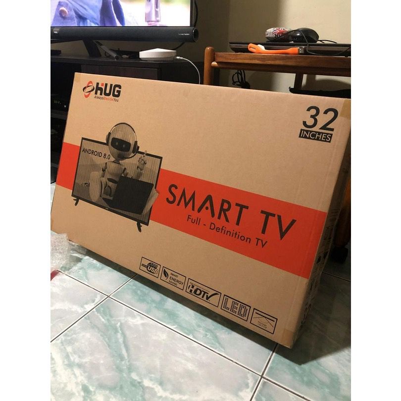 Hug 32 Inch Android 9 Pie Smart HD LED TV with Screenshot Feature LT32-Smart 9.0