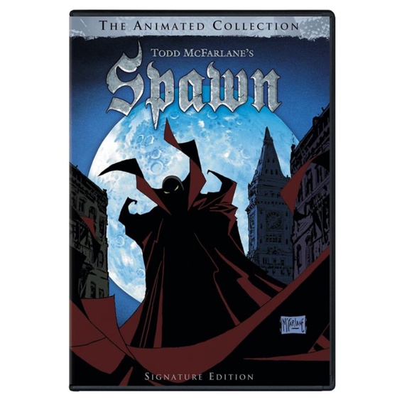 🔥TODD MCFARLANES SPAWN THE ANIMATION COLLECTION SIGNATURE EDTION DVD🔥