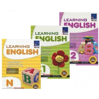 พร้อมส่ง Singapore SAP Learning English Workbook Nursery N ,Kindergarten K1 ,K2