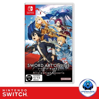 [พร้อมส่ง]Nintendo: Sword Art Online Alicization Lycoris (ASIA EN/JP) แผ่นเกม สำหรับ Nintendo Switch