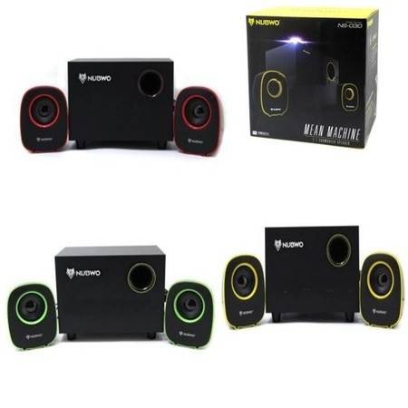 🚀🚀มีส่งด่วน🚀🚀NUBWO ลำโพงคอม USB Speaker 2.1 Mean Machine รุ่น NS-030