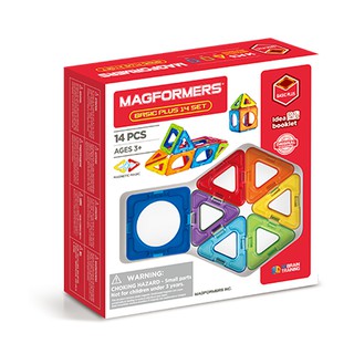 ของเล่น Magformers Basic Plus 14 Set (Inner Circle) ตัวต่อแม่เหล็กเสริมพัฒนาการเด็ก