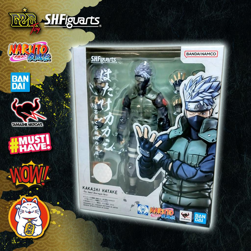 S.H.Figuarts - Hatake Kakashi : The Famed Sharingan Hero จาก Naruto / นารูโตะ