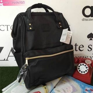 New Color!!! Anello polyurethane leather rucksack รุ่น Classic two tone ของแท้ ราคาถูก