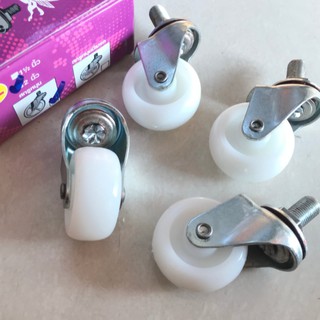 ล้อไนล่อนสกรู  2 นิ้ว SL CASTERS  รุ่น SET 4  ลูก(502-00060)