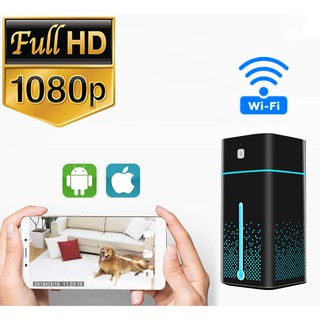 เครื่องฟอกอากาศ กล้องวงจรปิด รักษาความปลอดภัย ไร้สาย 1080P HD WiFi VCR