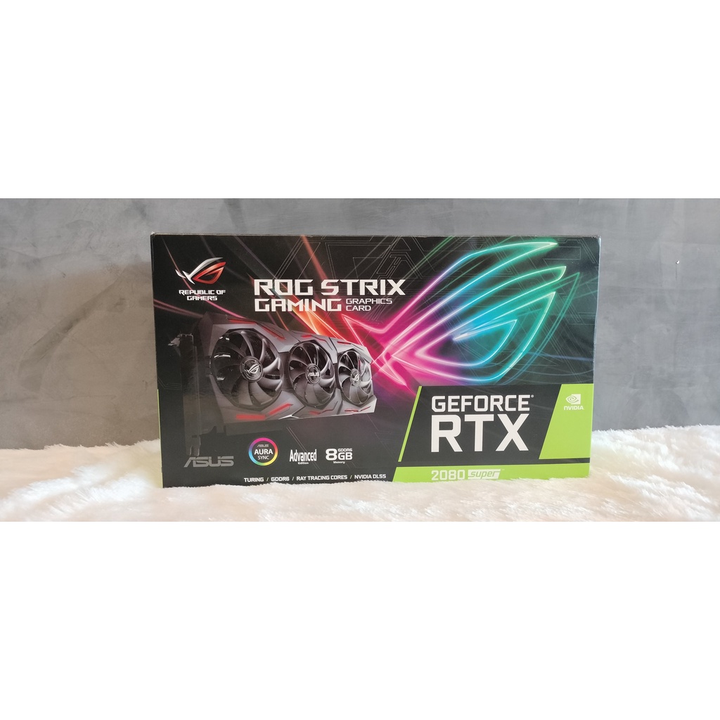 การ์ดจอ ASUS ROG STRIX RTX 2080 SUPER  8G