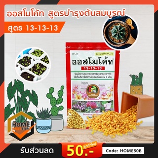 ออสโมโค้ท (Osmocote ) 13 -13-13 แบบซอง 100 กรัม สูตร3เดือน 100กรัม